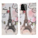Housse Samsung Galaxy A22 5G Tour Eiffel Rétro Housse Samsung Galaxy A22 5G Tour Eiffel Rétro