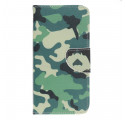 Housse Samsung Galaxy A22 5G Camouflage Militaire