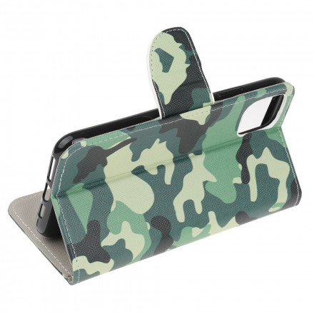 Housse Samsung Galaxy A22 5G Camouflage Militaire