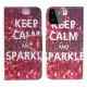 Housse Samsung Galaxy A22 5G Keep Calm and Sparkle