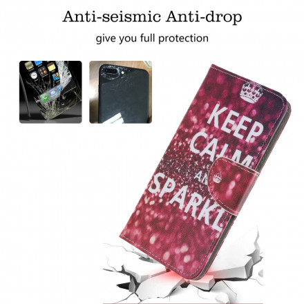 Housse Samsung Galaxy A22 5G Keep Calm and Sparkle Housse Samsung Galaxy A22 5G Keep Calm and Sparkle