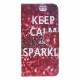 Housse Samsung Galaxy A22 5G Keep Calm and Sparkle