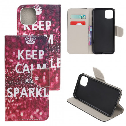 Housse Samsung Galaxy A22 5G Keep Calm and Sparkle Housse Samsung Galaxy A22 5G Keep Calm and Sparkle