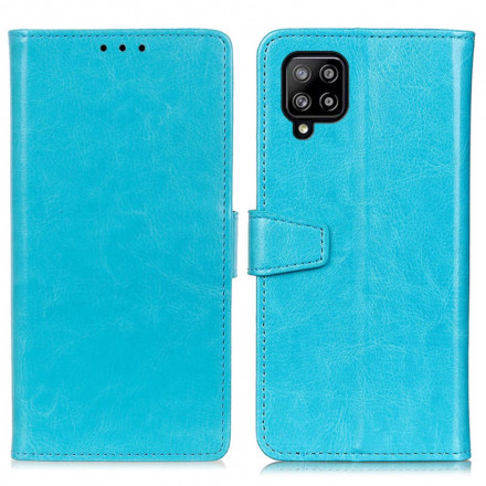 Housse Samsung Galaxy A22 4G Effet Cuir Brillant Simple Housse Samsung Galaxy A22 4G Effet Cuir Brillant Simple