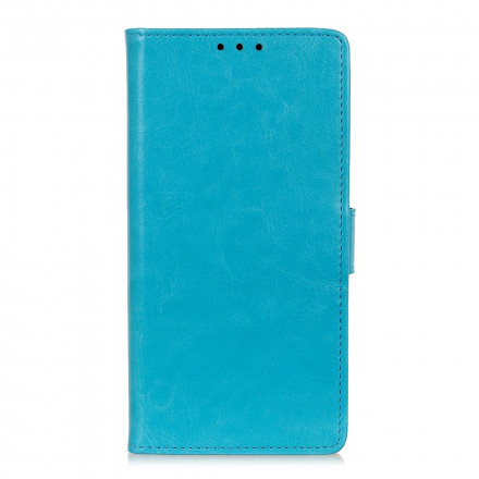 Housse Samsung Galaxy A22 4G Effet Cuir Brillant Simple Housse Samsung Galaxy A22 4G Effet Cuir Brillant Simple