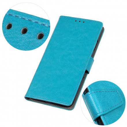 Housse Samsung Galaxy A22 4G Effet Cuir Brillant Simple Housse Samsung Galaxy A22 4G Effet Cuir Brillant Simple
