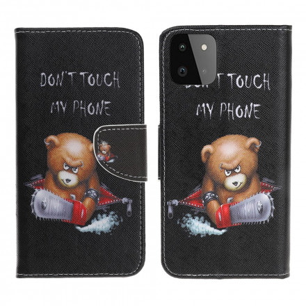Housse Samsung Galaxy A22 5G Ours Dangereux Housse Samsung Galaxy A22 5G Ours Dangereux