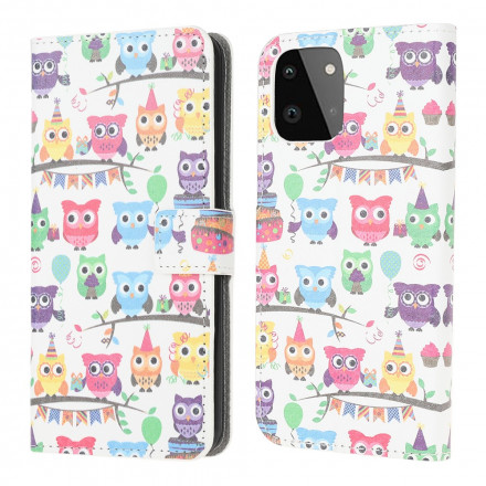 Housse Samsung Galaxy A22 5G Hiboux Housse Samsung Galaxy A22 5G Hiboux