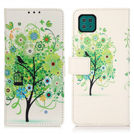 Housse Samsung Galaxy A22 5G Arbre Fleuri Housse Samsung Galaxy A22 5G Arbre Fleuri