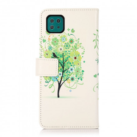 Housse Samsung Galaxy A22 5G Arbre Fleuri