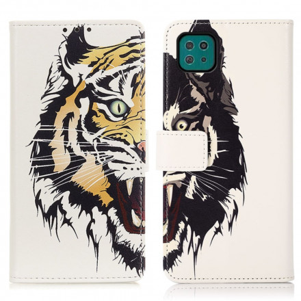 Housse Samsung Galaxy A22 5G Tigre Féroce Housse Samsung Galaxy A22 5G Tigre Féroce
