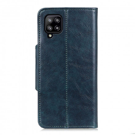 Housse Samsung Galaxy A22 4G Simili Cuir Bouton Verni Housse Samsung Galaxy A22 4G Simili Cuir Bouton Verni