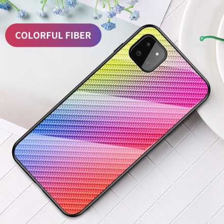 Coque Samsung Galaxy A22 5G Verre Trempé Fibre Carbone Coque Samsung Galaxy A22 5G Verre Trempé Fibre Carbone