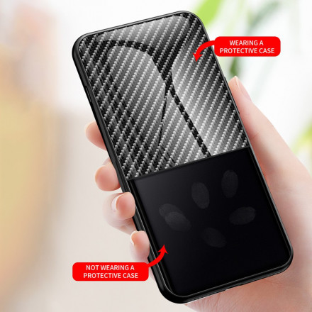 Coque Samsung Galaxy A22 5G Verre Trempé Fibre Carbone Coque Samsung Galaxy A22 5G Verre Trempé Fibre Carbone