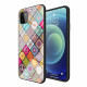 Coque Samsung Galaxy A22 5G Support Magnétique Patchwork Coque Samsung Galaxy A22 5G Support Magnétique Patchwork