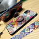 Coque Samsung Galaxy A22 5G Support Magnétique Patchwork Coque Samsung Galaxy A22 5G Support Magnétique Patchwork