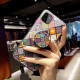 Coque Samsung Galaxy A22 5G Support Magnétique Patchwork Coque Samsung Galaxy A22 5G Support Magnétique Patchwork