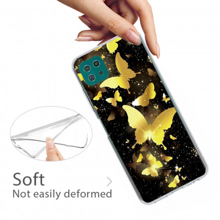Coque Samsung Galaxy A22 5G Papillons Papillons