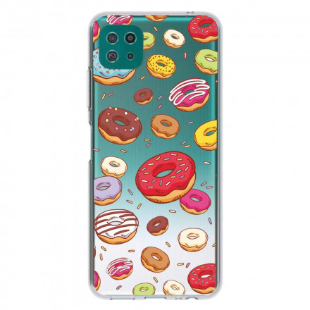 Coque Samsung Galaxy A22 5G love Donuts