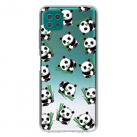Coque Samsung Galaxy A22 5G Petits Pandas