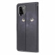 Housse Samsung Galaxy A22 4G Yeux de Chat Noir à Lanière Housse Samsung Galaxy A22 4G Yeux de Chat Noir à Lanière