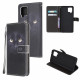 Housse Samsung Galaxy A22 4G Yeux de Chat Noir à Lanière Housse Samsung Galaxy A22 4G Yeux de Chat Noir à Lanière