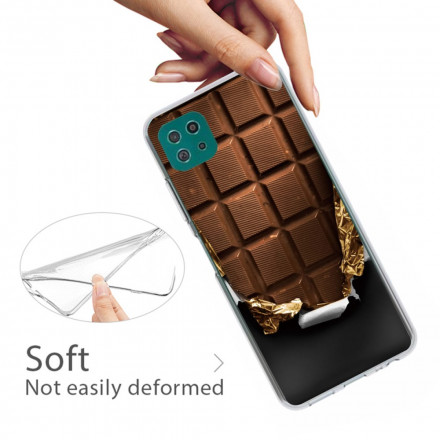 Coque Samsung Galaxy A22 5G Flexible Chocolat