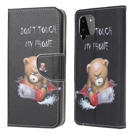 Housse Samsung Galaxy A22 4G Ours Dangereux Housse Samsung Galaxy A22 4G Ours Dangereux