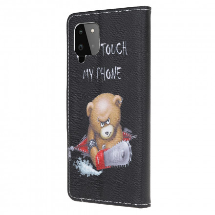 Housse Samsung Galaxy A22 4G Ours Dangereux Housse Samsung Galaxy A22 4G Ours Dangereux