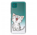 Coque Samsung Galaxy A22 5G Cute Cat