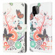 Housse Samsung Galaxy A22 4G Papillons et Fleurs Housse Samsung Galaxy A22 4G Papillons et Fleurs