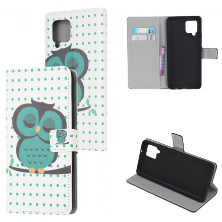 Housse Samsung Galaxy A22 4G Hibou Endormi Housse Samsung Galaxy A22 4G Hibou Endormi