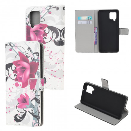 Housse Samsung Galaxy A22 4G Tropical Flowers Housse Samsung Galaxy A22 4G Tropical Flowers