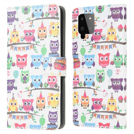 Housse Samsung Galaxy A22 4G Hiboux Housse Samsung Galaxy A22 4G Hiboux