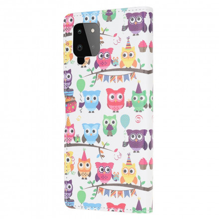 Housse Samsung Galaxy A22 4G Hiboux Housse Samsung Galaxy A22 4G Hiboux