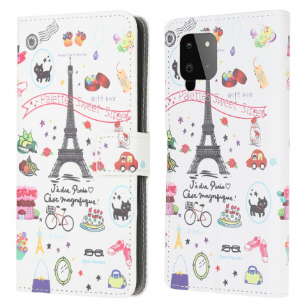 Housse Samsung Galaxy A22 4G J'adore Paris