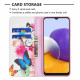 Flip Cover Samsung Galaxy A22 5G Papillons Colorés