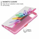 Flip Cover Samsung Galaxy A22 5G Fleur Aquarelle