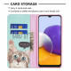 Flip Cover Samsung Galaxy A22 5G Hand Up Flip Cover Samsung Galaxy A22 5G Hand Up