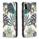 Flip Cover Samsung Galaxy A22 5G Feuilles Flip Cover Samsung Galaxy A22 5G Feuilles