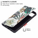 Flip Cover Samsung Galaxy A22 5G Feuilles Flip Cover Samsung Galaxy A22 5G Feuilles