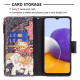 Housse Samsung Galaxy A22 5G Poche Zippée Éléphant Housse Samsung Galaxy A22 5G Poche Zippée Éléphant