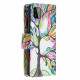 Housse Samsung Galaxy A22 5G Poche Zippée Arbre Housse Samsung Galaxy A22 5G Poche Zippée Arbre