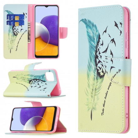 Housse Samsung Galaxy A22 5G Learn To Fly Housse Samsung Galaxy A22 5G Learn To Fly