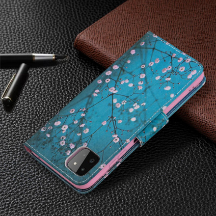 Housse Samsung Galaxy A22 5G Arbre en Fleur