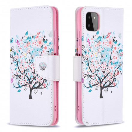 Housse Samsung Galaxy A22 5G Flowered Tree Housse Samsung Galaxy A22 5G Flowered Tree