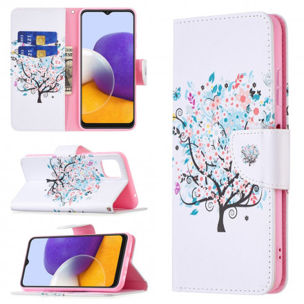 Housse Samsung Galaxy A22 5G Flowered Tree Housse Samsung Galaxy A22 5G Flowered Tree