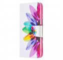 Housse Samsung Galaxy A22 5G Fleur Aquarelle