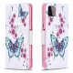 Housse Samsung Galaxy A22 5G Papillons Aquarelle