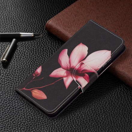 Housse Samsung Galaxy A22 5G Fleur Rose
